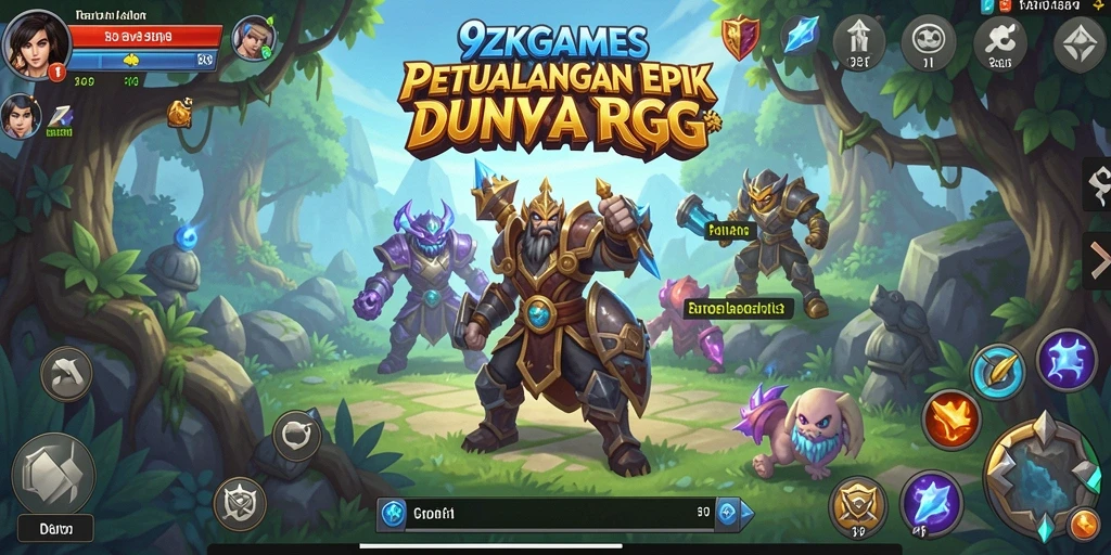 Tangkapan layar dari gameplay RPG yang menarik di 9ZKGAMES.