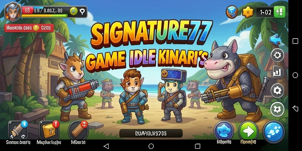 Tampilan gameplay seru dan menarik dari SIGNATURE77.
